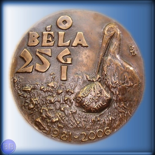 Plakettek (29).JPG -  OLGI ÉS BÉLA 25. HÁZASSÁGI ÉVFORDULÓJÁRA 